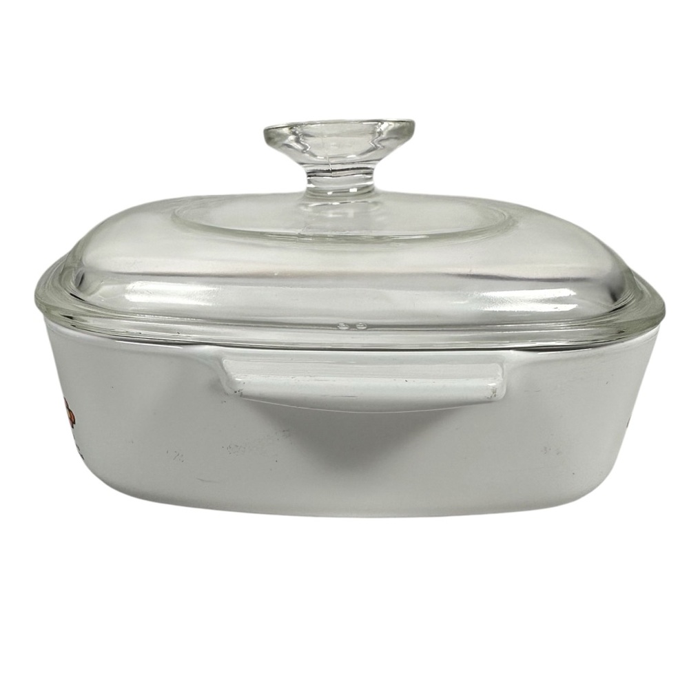 VINTAGE 1975 CORNING WARE Bluebird Of Happiness 1 Qt Casserole Dish with Lid - Picture 5 of 10